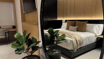 Habitación estándar | Caja de seguridad en la habitación y insonorización
