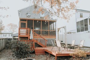 Terrace/patio - Spacious 3-Bedroom, 1.5-Bath Home in Central Maryland with Screened Porch & More (Severn)