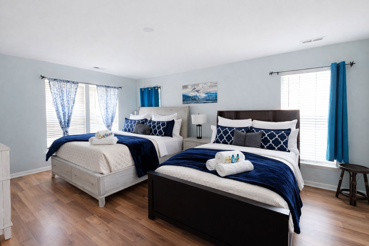 4 soverom, strykejern/-brett, reiseseng for barn og wi-fi