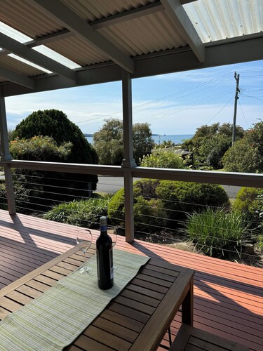 "Seas the Bay" -House with water views.  