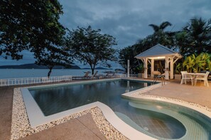 Pool - Absolutely Beach Front with Amazing View 4 Bedrooms Villa Rawai Beach, Phuket (Phuket)