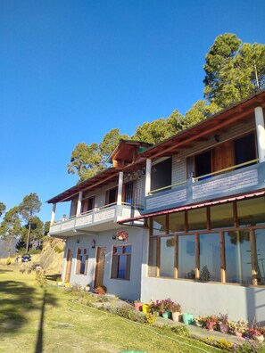 Fassade der Unterkunft