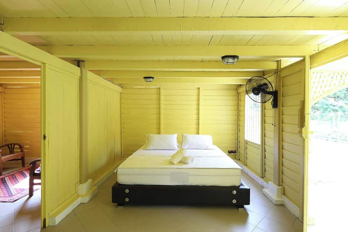 Villa supérieure, vue sur la cour intérieure | 2 chambres, fer et planche à repasser, accÚs au Wi-Fi (inclus)