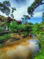 Kolam renang terbuka, kerusi lepak pantai 