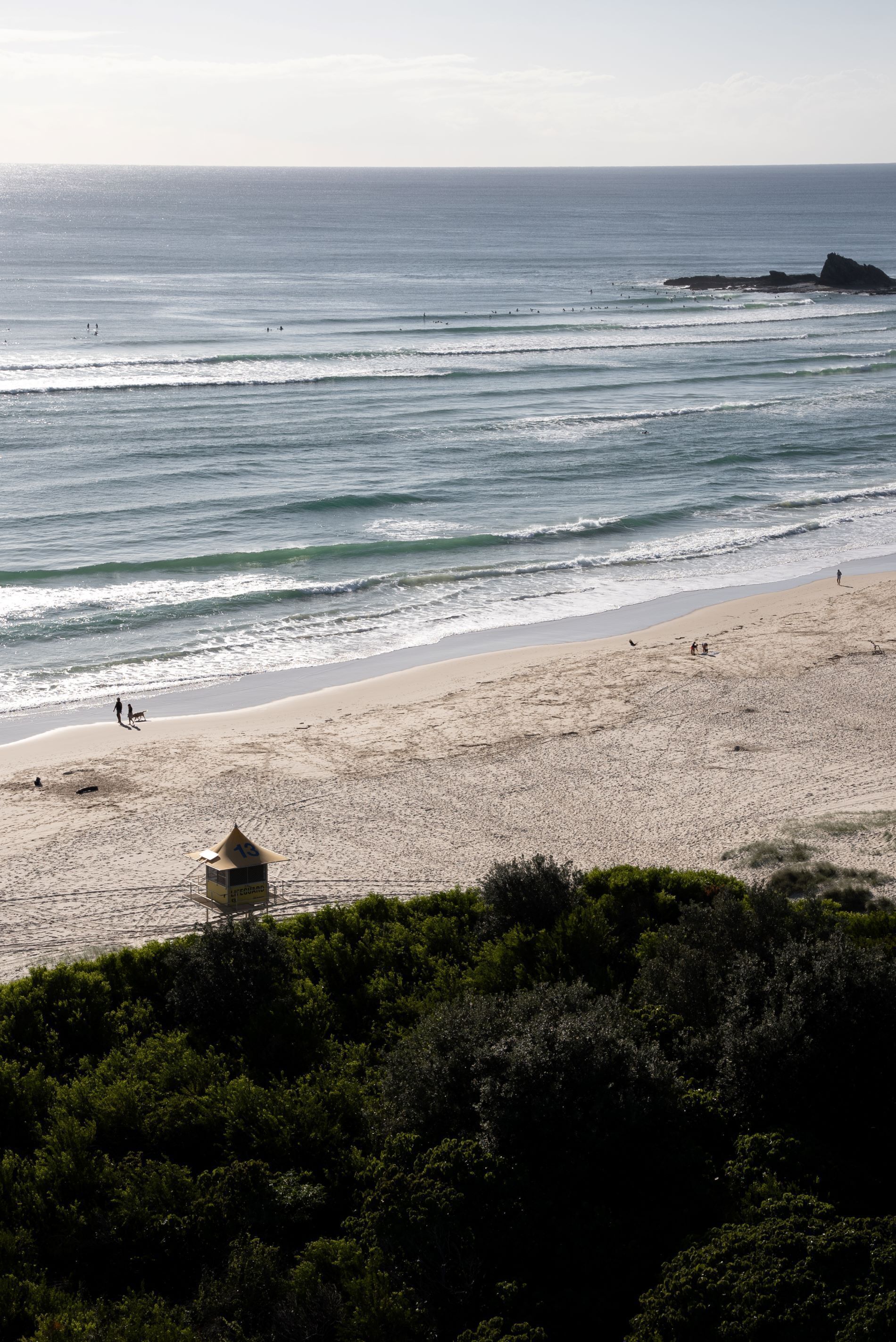 Beach nearby, white sand