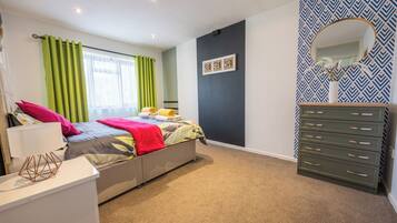 2 habitaciones, tabla de planchar con plancha y wifi gratis