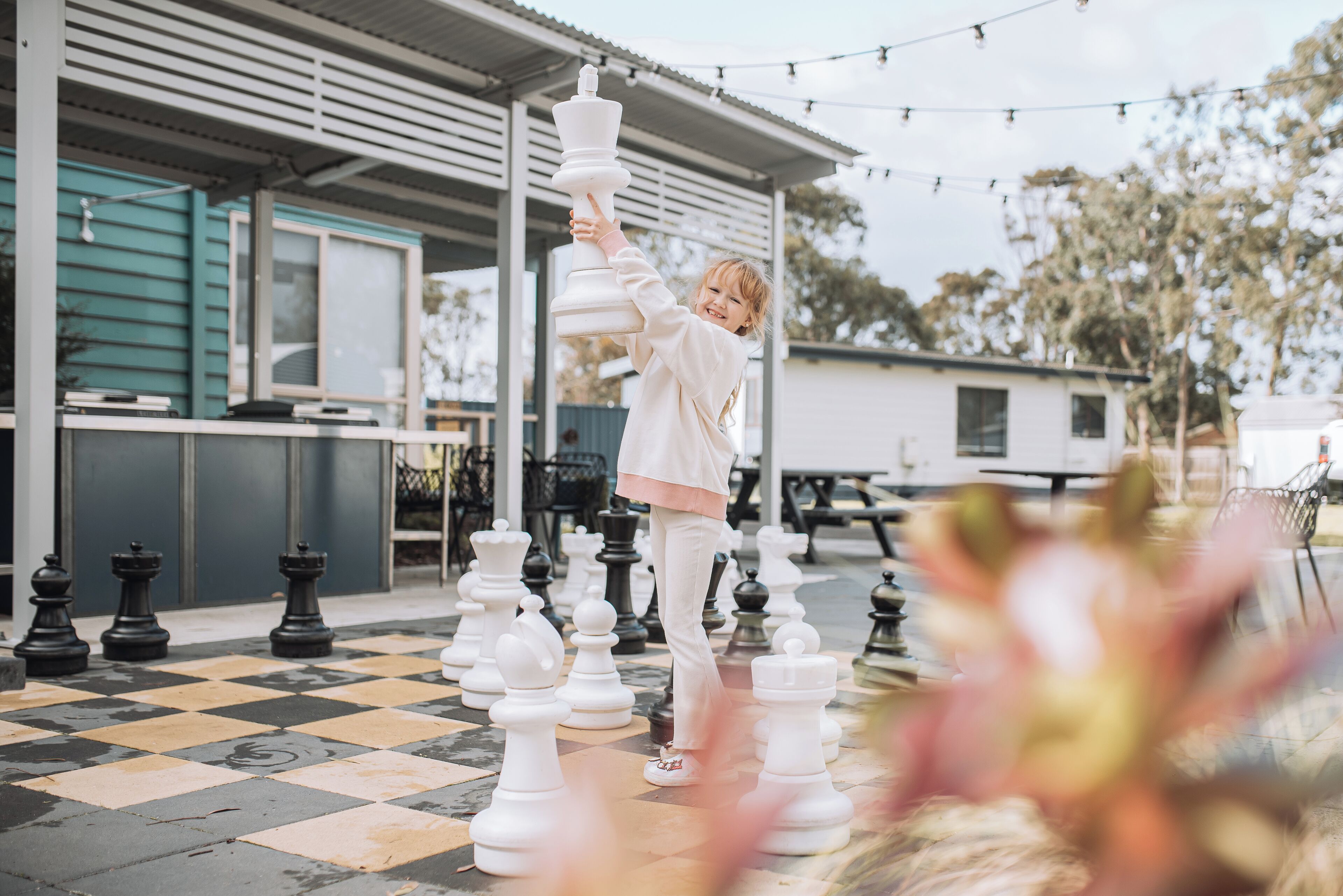 Utendørs lekeområde for barn