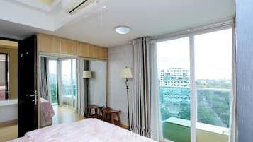 Appartement Ville | Espace de travail pour ordinateur portable, Wi-Fi gratuit