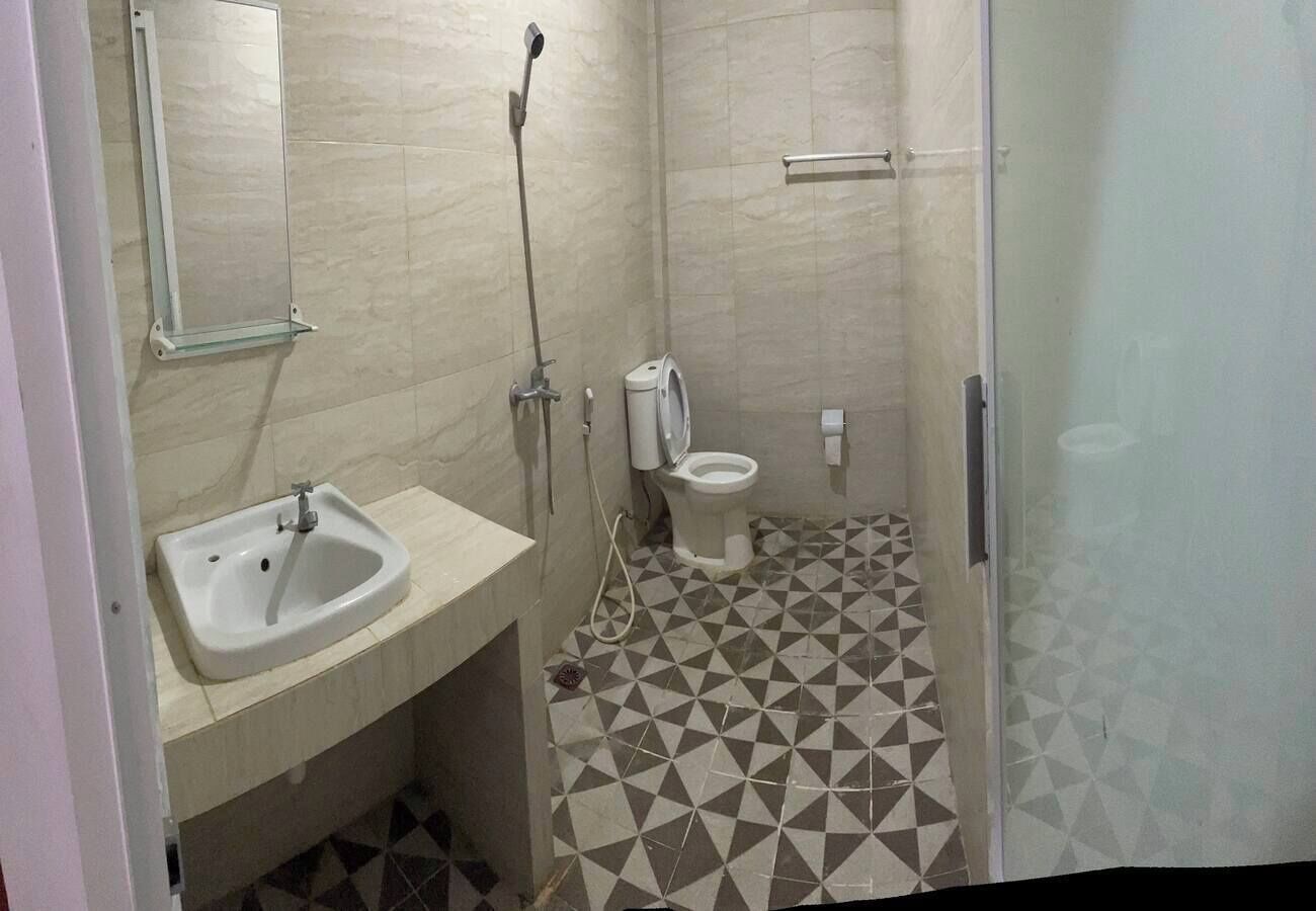Douche, papier toilette