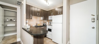 Rogers Place King Bed Studio in Downtown Edmonton