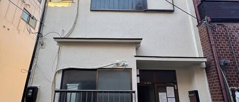 Façade de l’hébergement