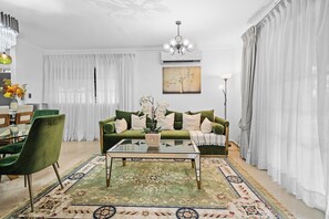 Apartment, 2 Bedrooms, Accessible, Smoking | Living room - Cozy 2-bedroom Apartment in Santo Domingo's Heart (Santo Domingo)