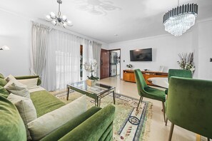 Apartment, 2 Bedrooms, Accessible, Smoking | Living room - Cozy 2-bedroom Apartment in Santo Domingo's Heart (Santo Domingo)