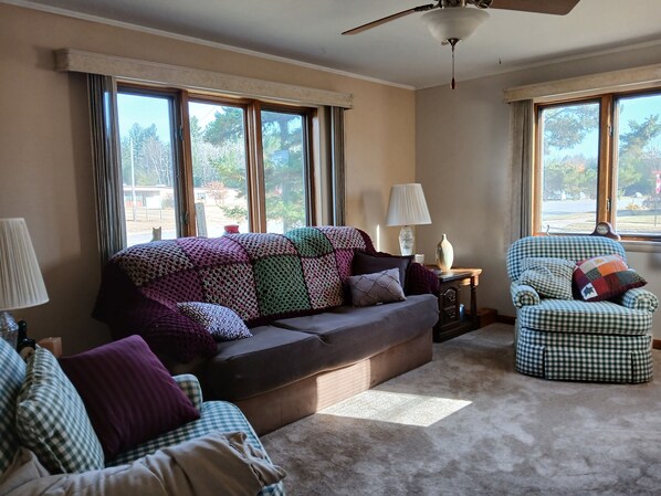 Televisión y reproductor de DVD 