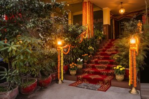 Entrada de la propiedad