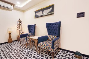 Sala de estar en el lobby