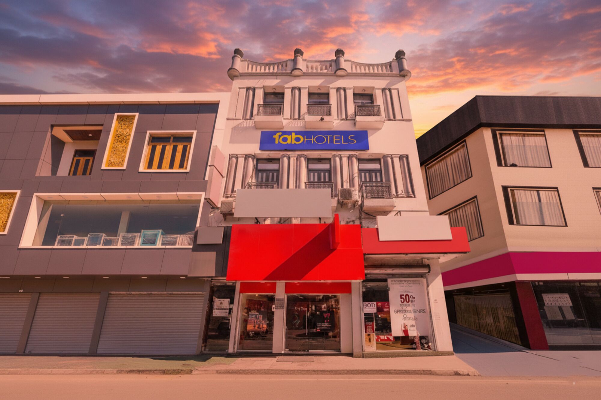 المنشأة من الخارج