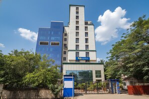 Entrée de l’hébergement 