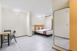 Egyptian cotton sheets, premium bedding, iron/ironing board, free WiFi