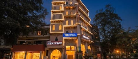 Façade de l’hébergement