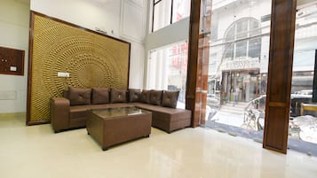 Sala de estar en el lobby