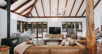 The Homestead: five master suites with ensuites, where luxury meets nature.