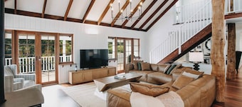The Homestead: five master suites with ensuites, where luxury meets nature.