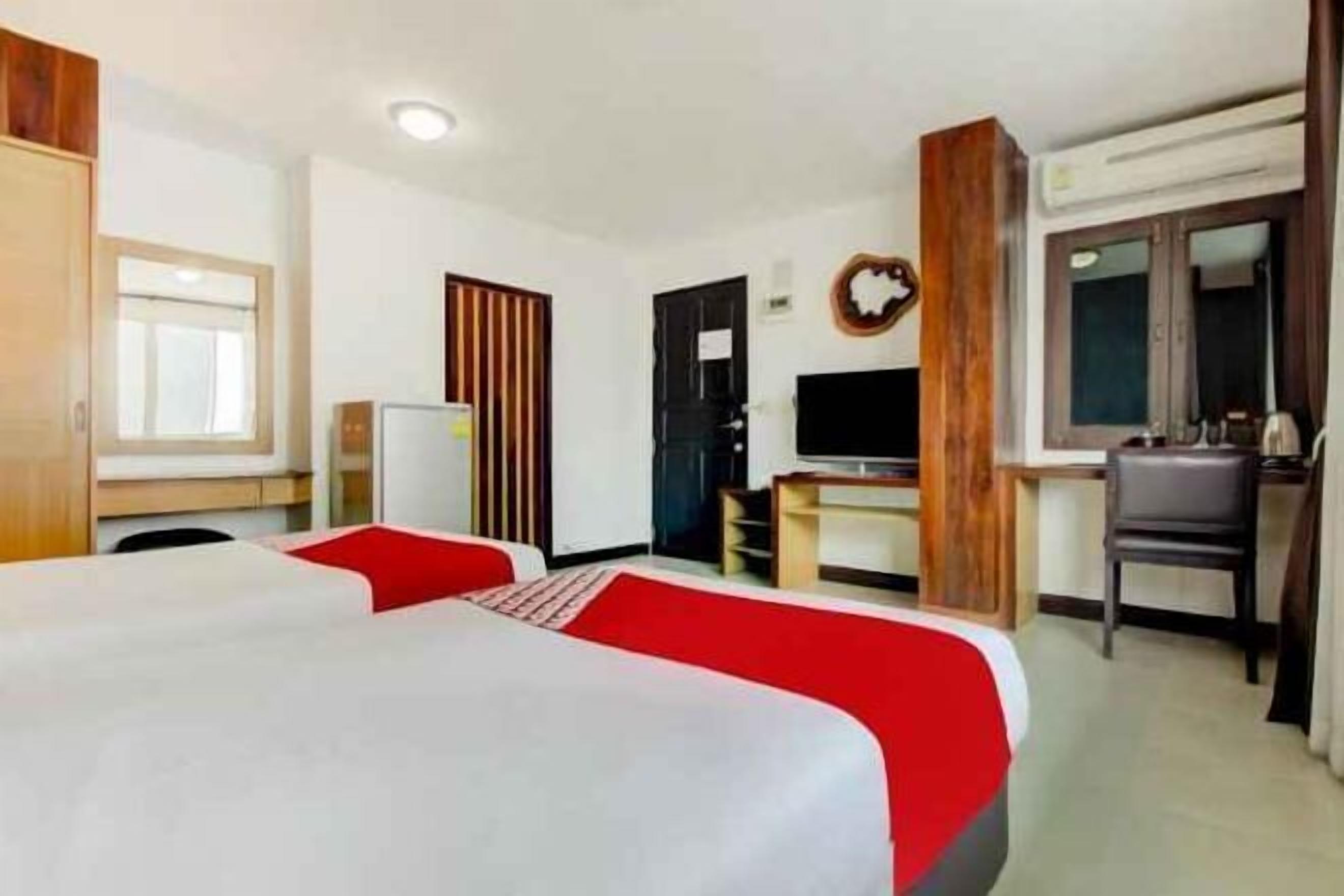 Skrivebord, ekstrasenger (mot et tillegg), wi-fi (inkludert) og sengetøy