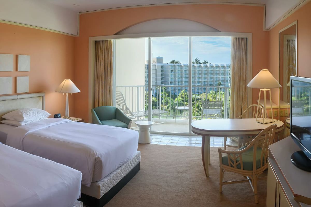 Standard Double Room, Ocean View | 1 bedroom, in-room safe, laptop workspace, free cots/infant beds