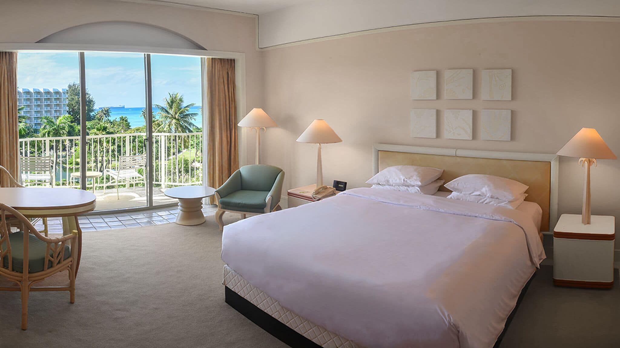 스탠다드 더블룸, 킹사이즈침대 1개, 금연, 바다 전망 | 객실 내 금고, 노트북 작업 공간, 무료 유아용 침대, 무료 WiFi