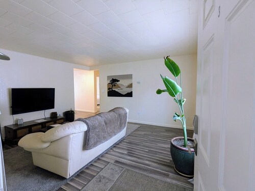 First Floor.  Near  all Fairbanks attractions & amenities.