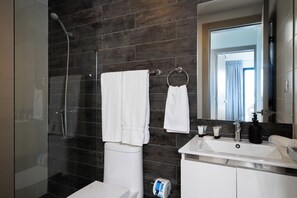 Departamento, 2 habitaciones, con acceso para personas discapacitadas, para fumadores | Baño