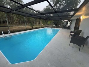 Pool - family Spacious Heated Pool Home 5 Min To Weeki Wachee (Spring Hill)