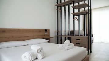 Suite panorámica | 1 dormitorio, minibar, caja fuerte