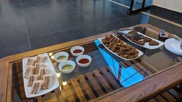 Free daily local cuisine breakfast