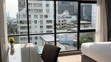 4 habitaciones, ropa de cama de alta calidad y edredón