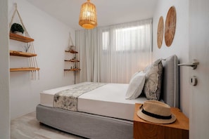 3 dormitorios, cuna de viaje, wifi gratis y ropa de cama