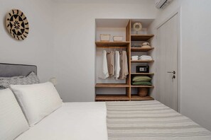 1 soverom, strykejern/-brett, reiseseng for barn og wi-fi (inkludert)