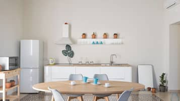 Classic Apartment, Balcony | Private kitchen