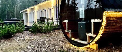 Bain à remous extérieur