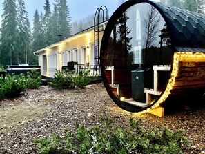 Bain à remous extérieur