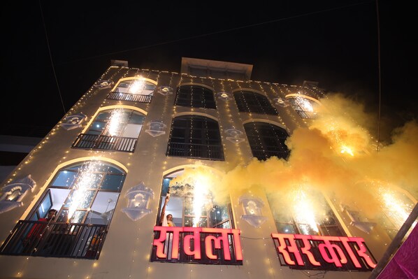 Façade de l’hébergement