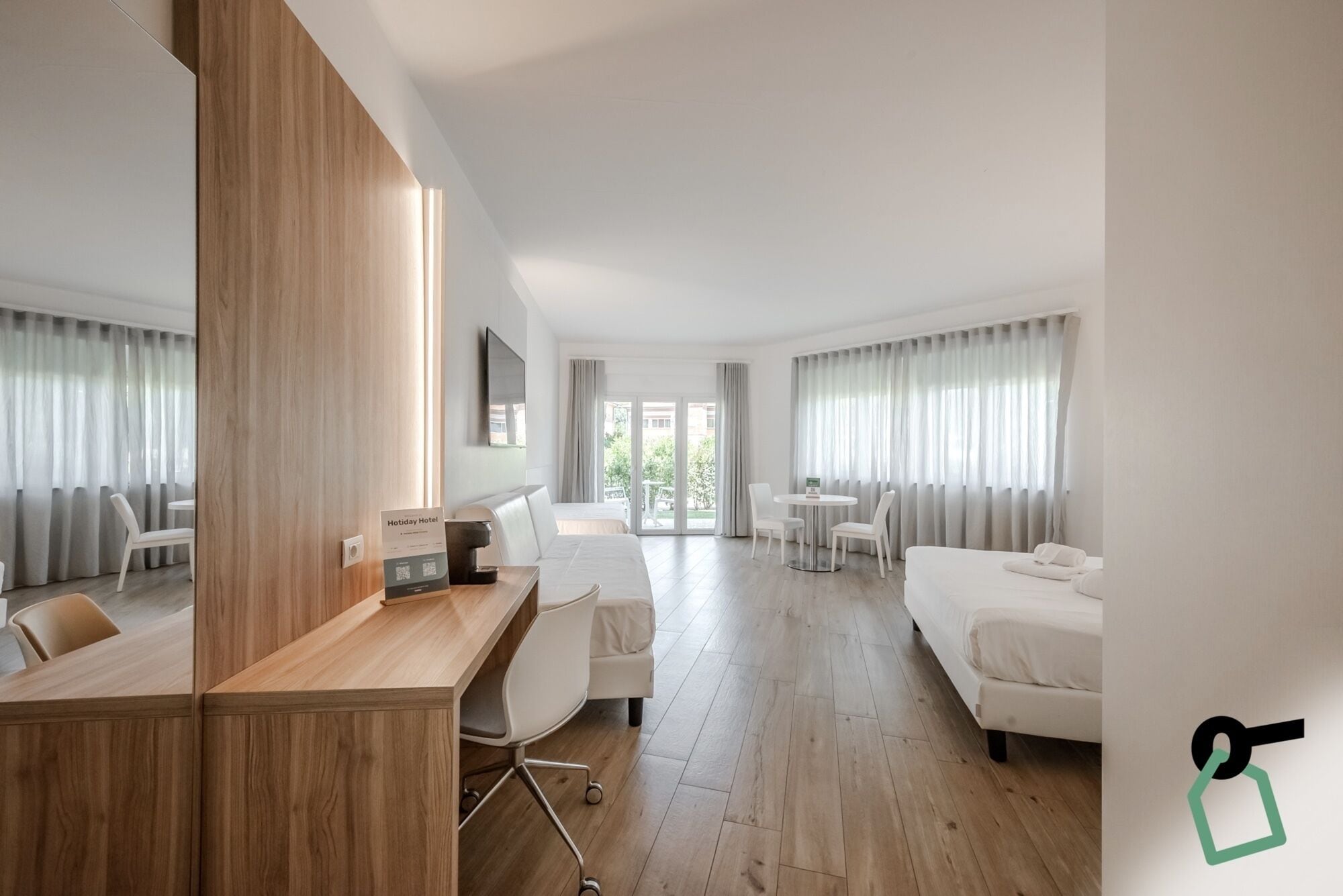 Minibar, in-room safe, desk, cribs (surcharge)
