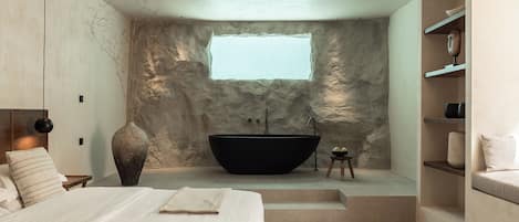 Signature Private Pool Suite | 1 Schlafzimmer, laptopgeeigneter Arbeitsplatz, Verdunkelungsvorhänge