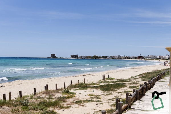 Vista spiaggia/mare