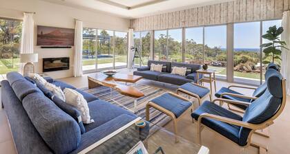 PICTURESQUE RURAL OASIS ON 6 ACRES BOASTS PANORAMIC BUSHLAND AND OCEAN VIEWS