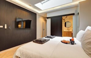 3 soverom, skrivebord, strykejern/-brett og wi-fi (inkludert)