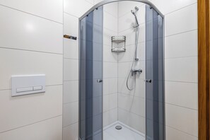 Towels, soap, toilet paper
