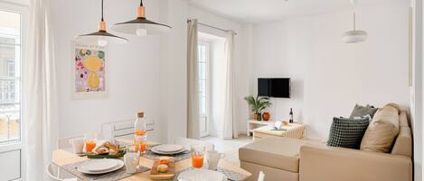 Appartement Ville, 2 chambres, non-fumeur | Coin séjour