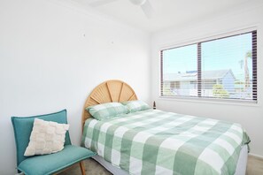 3 habitaciones y ropa de cama 